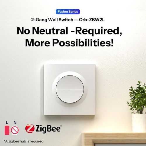 cumpără Întrerupător electric Sonoff Zigbee Smart Wall Switch MINI-ZB2GS-L-E Mini Duo 2-Gang (No Neutral Required) în Chișinău 