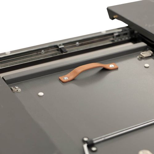 купить Стол Deco Molli 1600/2000x900x760 Black Ceramic в Кишинёве 