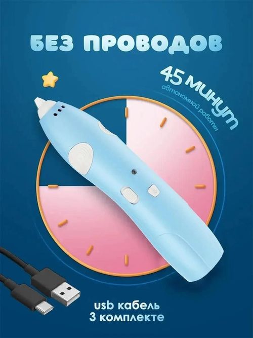 купить Набор для творчества 4Play AT123 3D Pen в Кишинёве 