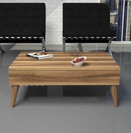 купить Журнальный столик Trendy Лучший, орех 90x34x60 см в Кишинёве 