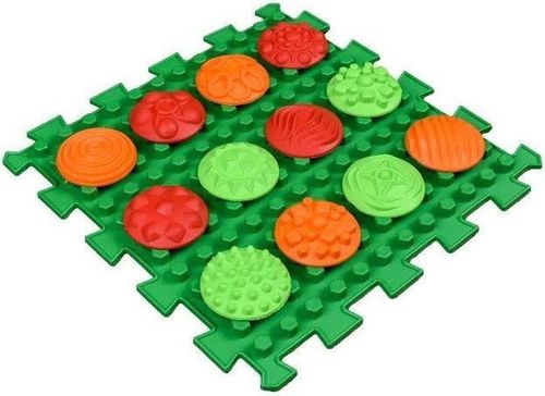 купить Коврик игровой Ortek 12993 Коврик-пазл массажный, 4эл в Кишинёве 