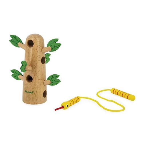 купить Игрушка Janod J08265 Educational game Lace tree Tropic в Кишинёве 