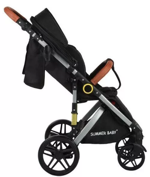 купить Детская коляска Summer Baby Sempre (4396) Black в Кишинёве 