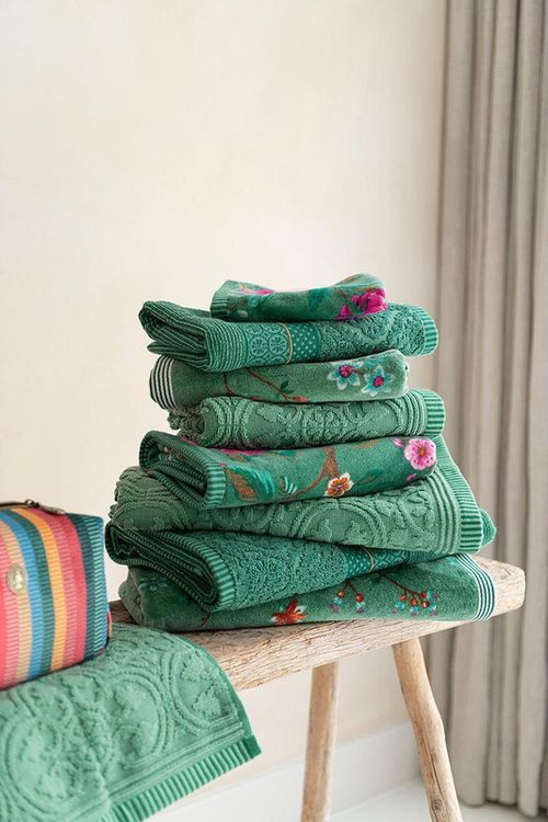 cumpără Prosop Pip Studio 217822 Les Fleurs towel 70x140 Creen în Chișinău 