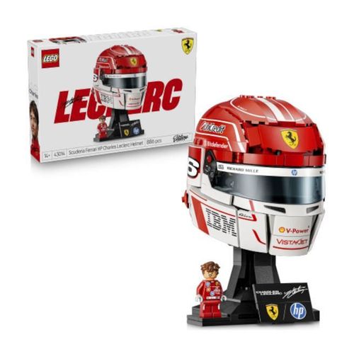 купить Конструктор Lego 43014 Editions. Casca Scuderia Ferrari HP a lui Charles Leclerc в Кишинёве 