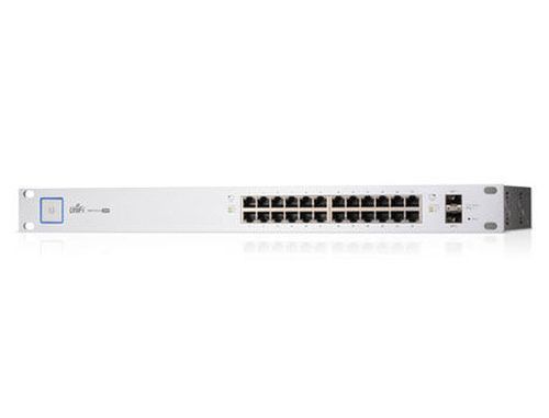 купить Ubiquiti UniFi Switch 24 (US-24-250W), 24-Port Gigabit RJ45, 2-ports SFP, 250W, Supports POE+ IEEE 802.3at/af and 24V Passive PoE, Non-Blocking Throughput: 26 Gbps, Switching Capacity: 52 Gbps, Rackmountable
(retelistica switch/сетевой коммутатор) в Кишинёве 