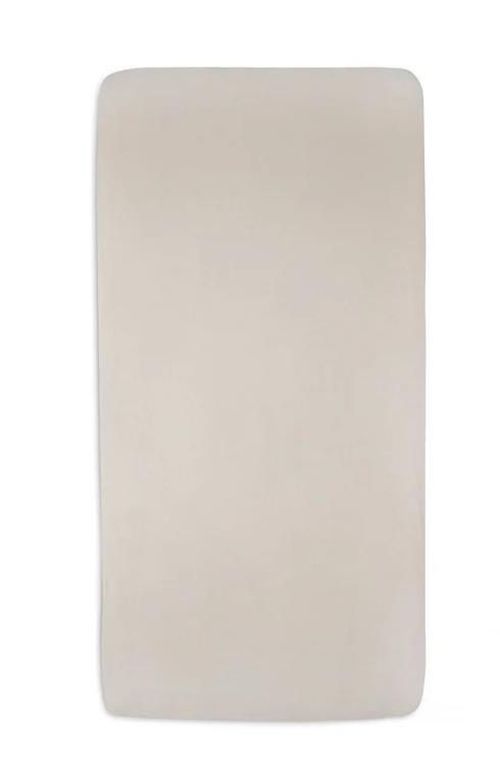 cumpără Lenjerie de pat pentru copii Jollein 2511-507-00156 Cearsaf cu elastic Jersey Ivory/Nougat, 120x60cm, 2buc în Chișinău 