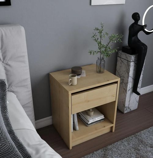 купить Тумбочка Trendy Sheridan, Stejar, 45x53x36cm в Кишинёве 