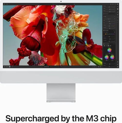 купить Компьютер моноблок Apple iMac 24" Retina 4.5K M3 8c/10g 256GB Silver MQRJ3 в Кишинёве 