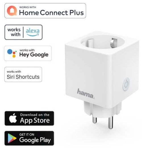 купить Розетка электрическая Hama 176573 "Mini" WLAN в Кишинёве 