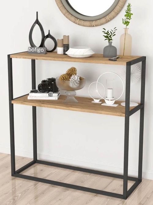 купить Офисный стеллаж Nex Home Комод, 90x34x89,5 см, Дуб (14-01-02) в Кишинёве 