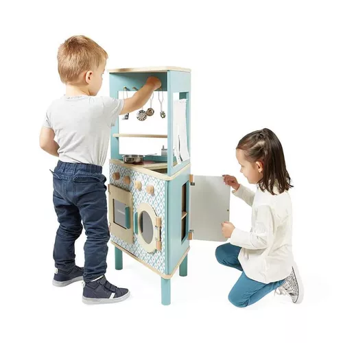 купить Игрушечная кухня и посуда Janod J06546 Kitchen Trio Playset в Кишинёве 
