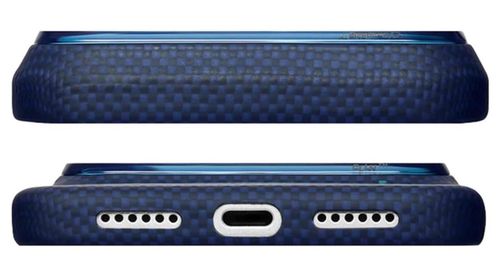 cumpără Husă pentru smartphone Pitaka Edge iPhone 18 Pro (Nearfield Blue), KI1805P în Chișinău 