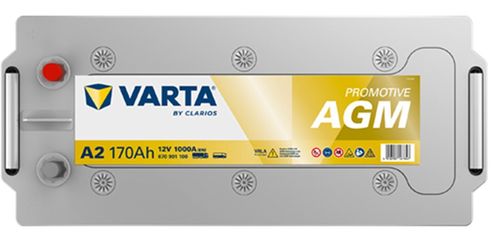 cumpără Acumulator auto Varta 170AH 1000A(EN) клемы 3 (513x223x223) TE 077 AGM (670901100K182) în Chișinău 