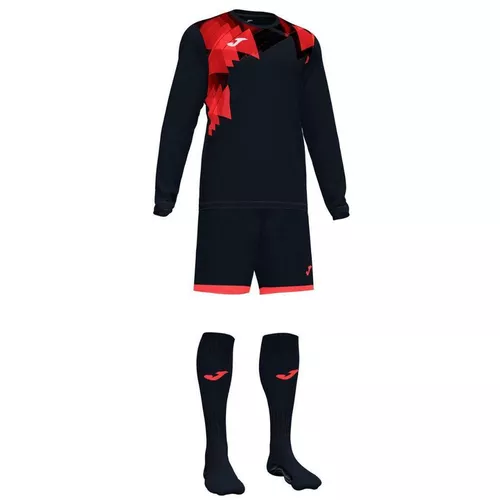 купить Одежда для спорта Joma Zamora VI Set Black Fluor Coral (S) 102248.119 в Кишинёве 