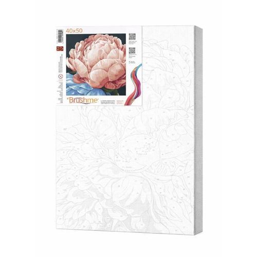 купить Картина по номерам BrushMe BS54473 40x50cm Eco, Liniste in flori в Кишинёве 