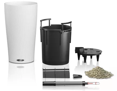 купить Цветочный горшок Lechuza Cilindro Color 32, Slate в Кишинёве 