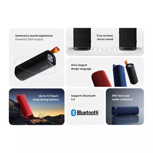 купить Колонка портативная Bluetooth Xiaomi Sound Outdoor Blue в Кишинёве 