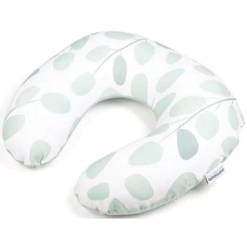 cumpără Pernă pentru gravide și mame care alăptează Doomoo S31 2 în 1 Softy Leaves Aqua Green în Chișinău 