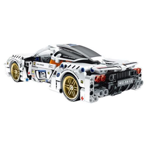 купить Конструктор iM.Master 5812 Supercar alb, Mechanical Master, cu inerție, 437pcs в Кишинёве 
