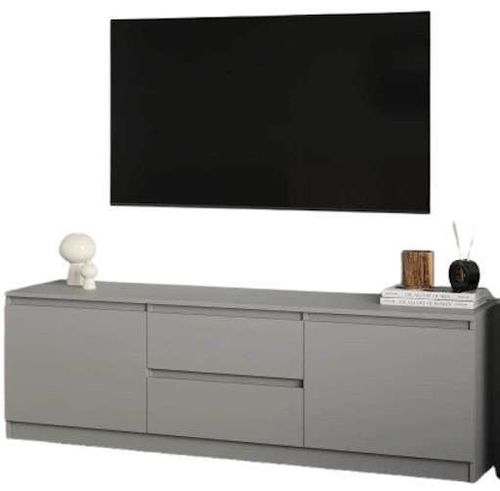 cumpără Comodă TV MebelStar NEO 2S2D 150x43x53 Grey (MBS-1256) în Chișinău 