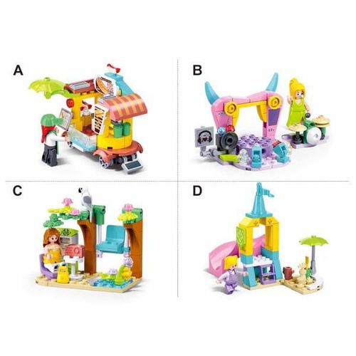купить Конструктор Sluban B1329 Set de constructie Mini seturi de joaca 4 modele de la 51 pina la 100elem. в Кишинёве 