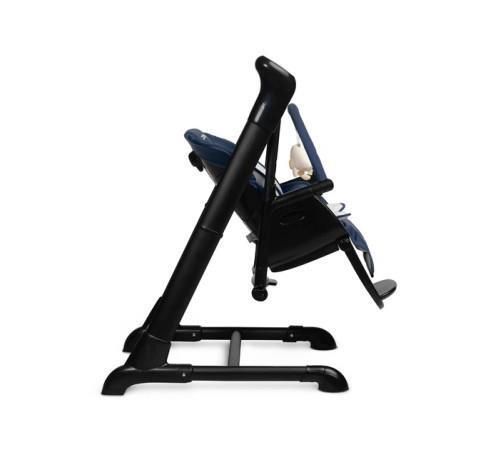 cumpără Scaun de masă Caretero 7652 Стульчик+Качели Indigo Чёрно-Синие în Chișinău 