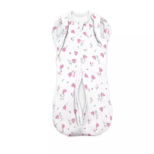 Sistem de infasare 2 в 1 Swaddle Me Arms Free (4-6 luni) Flowers 