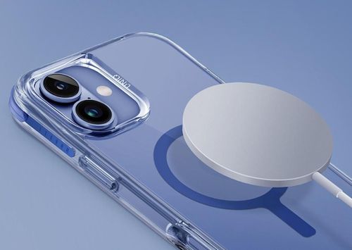 купить Чехол для смартфона UNIQ Hybrid Combat for iPhone 16, Pearl Blue в Кишинёве 