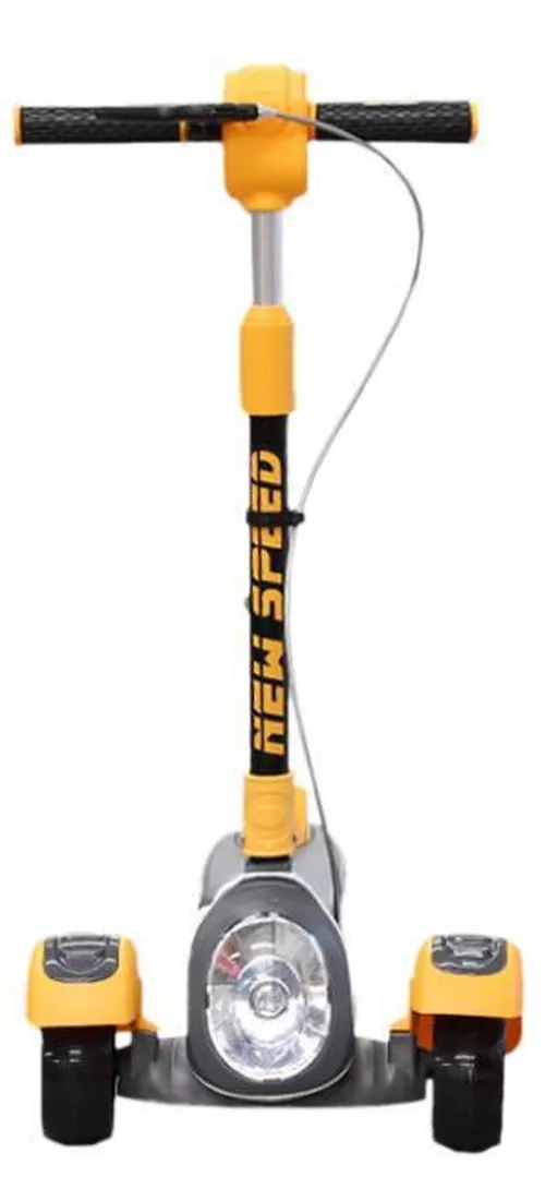 купить Самокат New World F112 Trotineta pentru copii (frana de mana), orange, 232001 в Кишинёве 