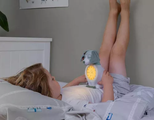 купить Часы-будильник Zazu DAVY sleeptrainer green в Кишинёве 