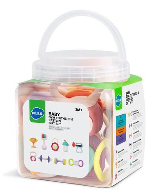 купить Погремушка Hola Toys HA7900 Set de zornăitoare Baby Gym (9 modele) в Кишинёве 
