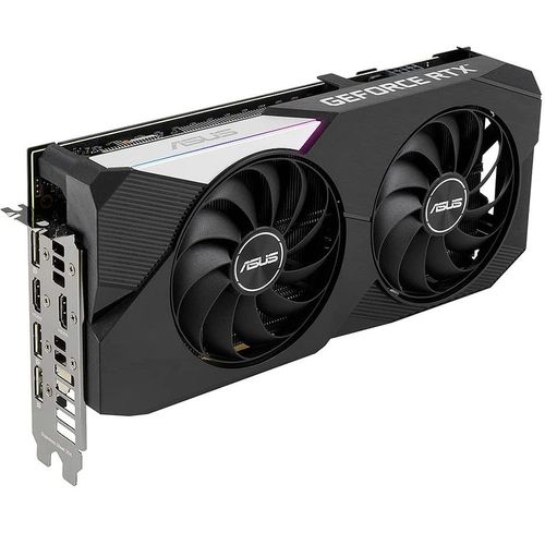 cumpără Placa video ASUS DUAL-RTX3060TI-O8G-V2, GeForce RTX3060TI 8GB GDDR6, 256-bit, GPU/Mem speed 1740/14Gbps, PCI-Express 4.0, 2xHDMI/3xDisplay Port (placa video/видеокарта) în Chișinău 