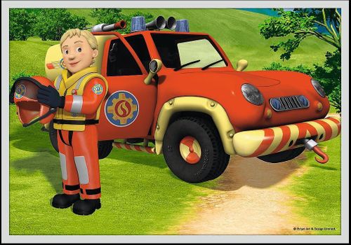 купить Головоломка Trefl 90382 Puzzles - 10in1 - Meet Fireman Sams rescue / Prism A&D Fireman Sam в Кишинёве 