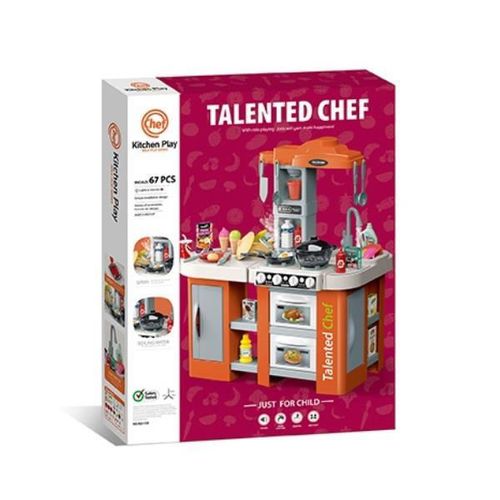 купить Игрушечная кухня и посуда Essa 922-125 Set de joacă Mini bucătărie, 67elem в Кишинёве 