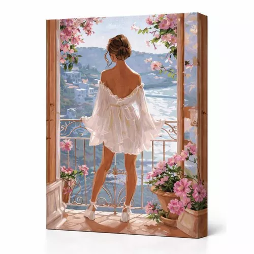 cumpără Tablou pe numere Ideyka KHO8444 40x50cm Eco, Peisaj incredibil în Chișinău 