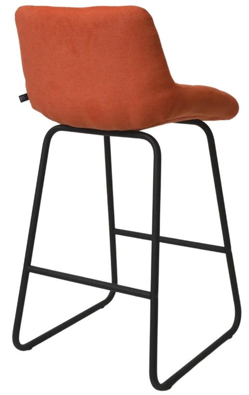 купить Барный стул Deco Nicole CFS Hoker LB SORO-51 +Black Leg Orange в Кишинёве 