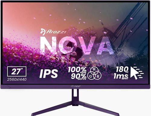 cumpără Monitor Arozzi 27T2K180 Nova Gaming, Purple în Chișinău 