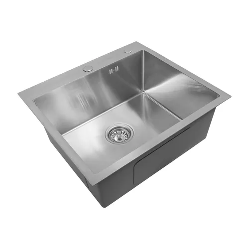 cumpără Chiuvetă bucătărie SanDonna HD5550 Crom satin în Chișinău 