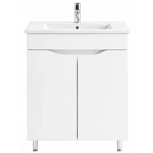 cumpără Dulap pentru lavoar Mashtab 11790 Print cu 2 usi 70cm Alb în Chișinău 