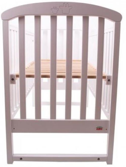 купить Кроватка Veres 09.1.1.1202.06 ЛД9 Мамин Дом (белый) в Кишинёве 