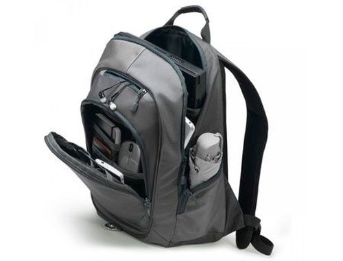 cumpără Dicota D31045 Backpack Light 14"-15.6", Notebook backpack for business and leisure, Grey (rucsac laptop/рюкзак для ноутбука) în Chișinău 