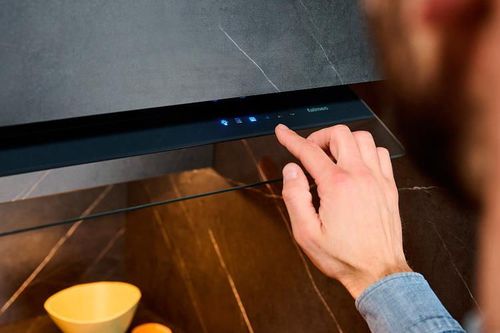 купить Вытяжка Falmec VIRGOLA NRS TOUCH 60 Europe Black (w/o filter pack) в Кишинёве 