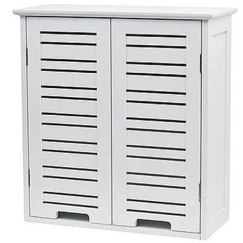 купить Шкаф Tendance 52010 Miami 52x22x53.5cm, 2 usi, de perete, alb в Кишинёве 