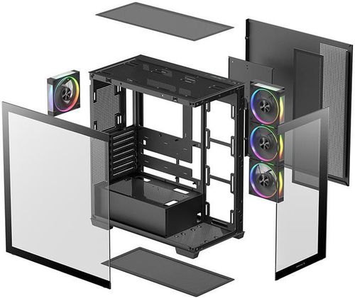 cumpără Carcasă PC Deepcool CG580 4F V2 BK ATX în Chișinău 