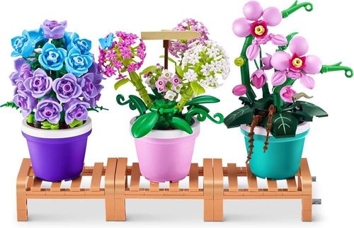 купить Конструктор ZURU 83183 Garden Pot Plants, Series 1 в Кишинёве 