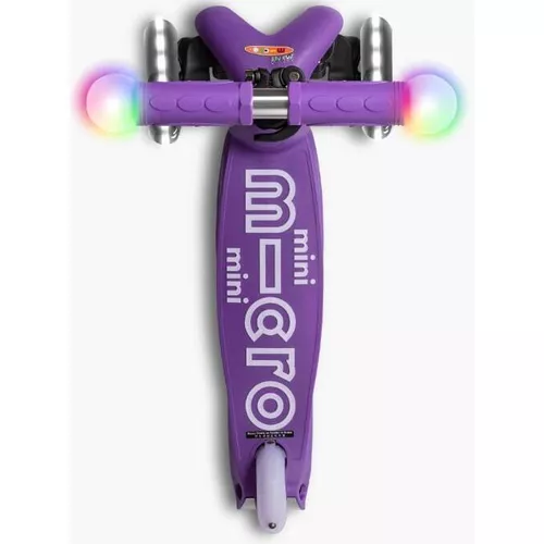 купить Самокат Micro MMD129 Mini Deluxe Magic LED Purple в Кишинёве 