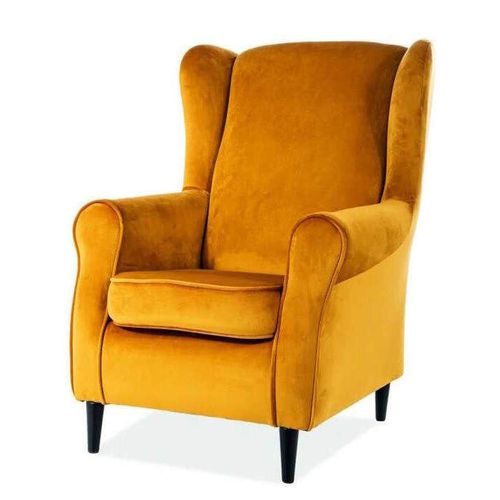 купить Кресло Signal Baron Velvet (Curry/Wenge) в Кишинёве 