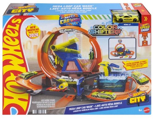 cumpără Mașină Hot Wheels JHL97 City Mega Spălătorie Auto cu Buclă în Chișinău 