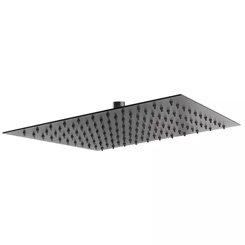 купить Верхний душ Ferro DSN08BL negru inox Dus plafon 300x300 в Кишинёве 